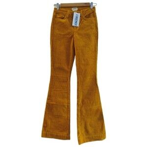 NWT L'agence The Affair High-Rise Flare Corduroy Pants size 25